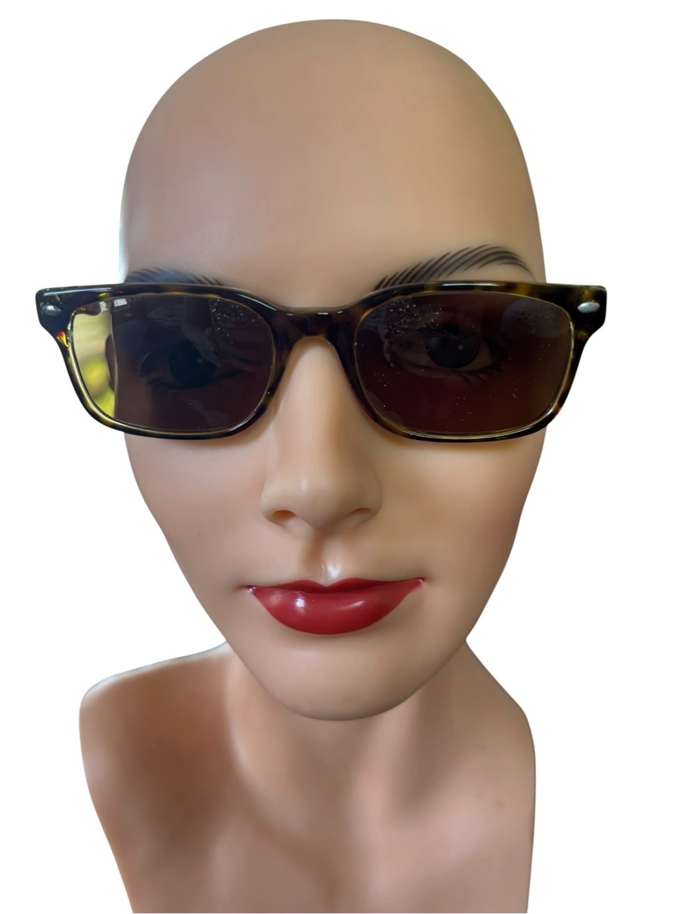 RAY-BAN Sports Wrap RB5286 5082 Brown Gold Sunglass/Glass FRAMES 51-18-135